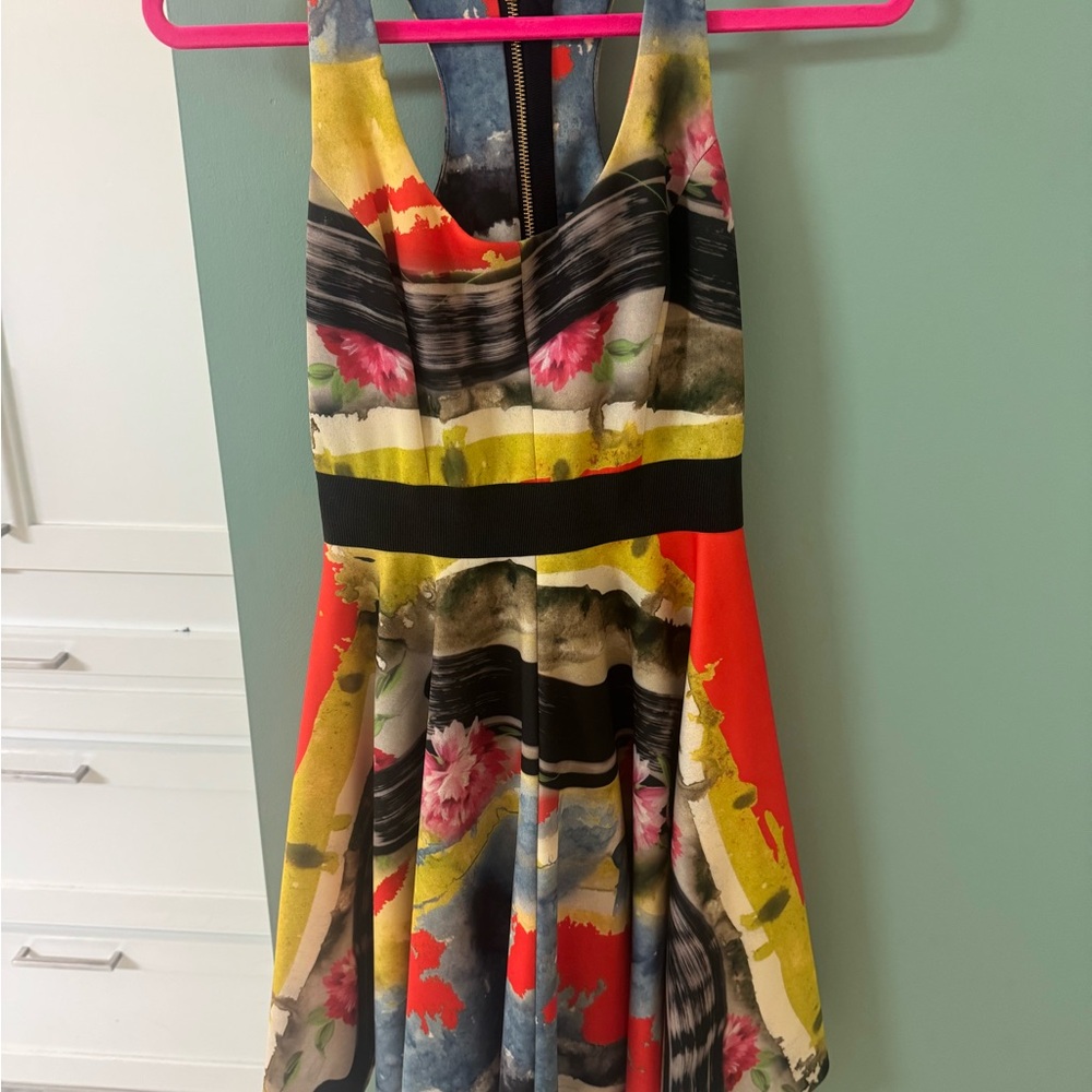 Milly Multicolor Abstract Dress